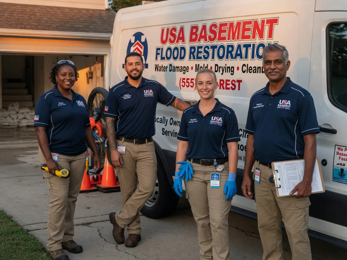 Basement Flood Cleanup company in North Franklin, CT