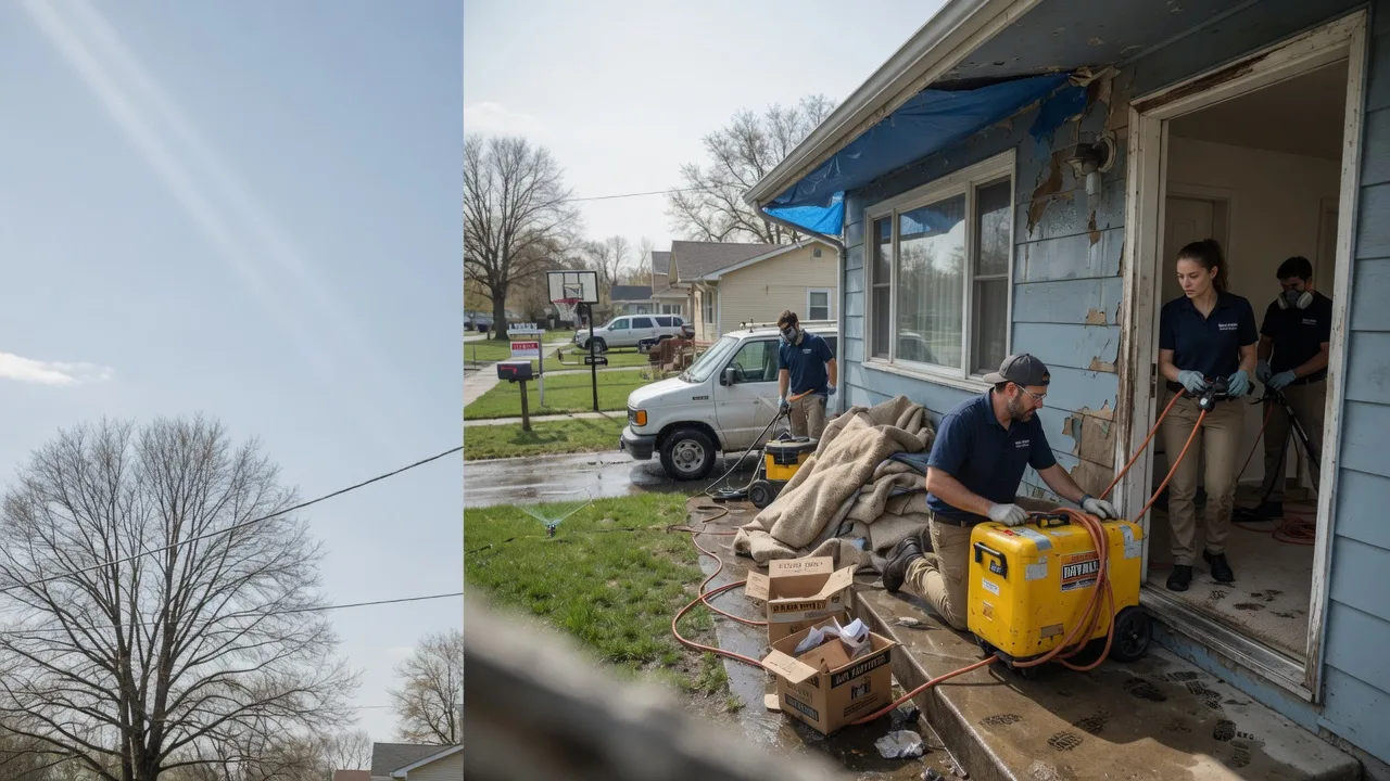 Basement Flood Cleanup in North Franklin, CT near me